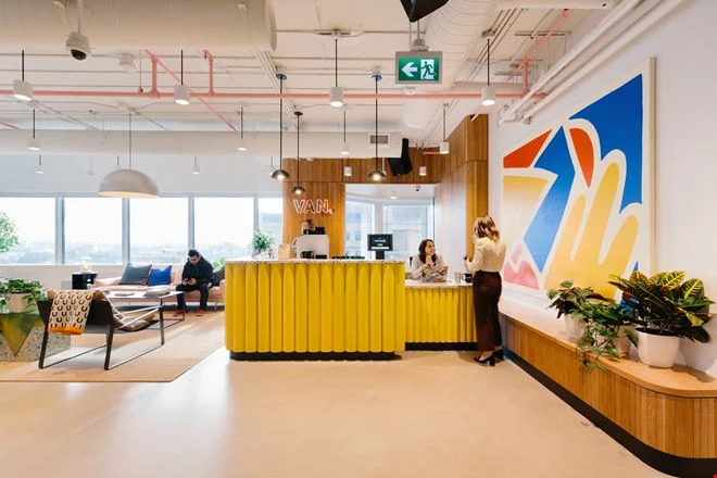 Reception at the Vancouver office